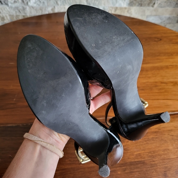 Michael Kors Black Crocodile Stilettos size 7 - Picture 5 of 5